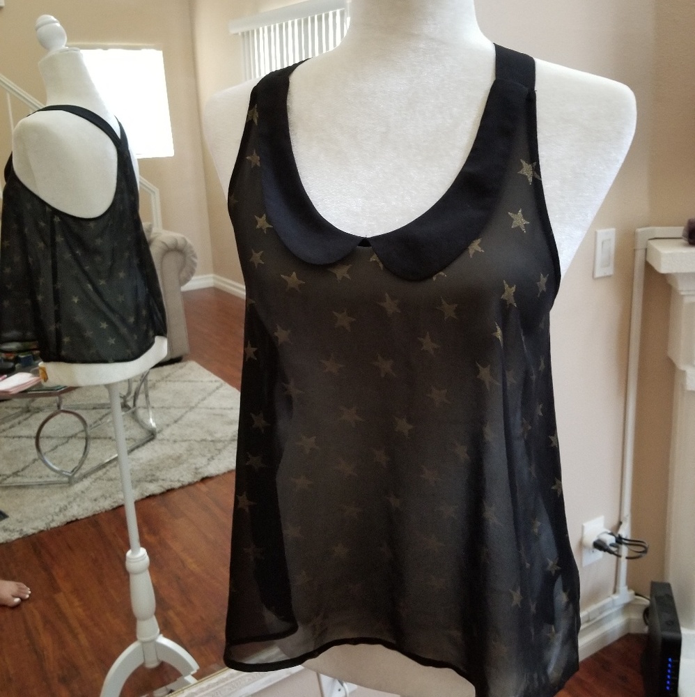 Seethru top Forever 21